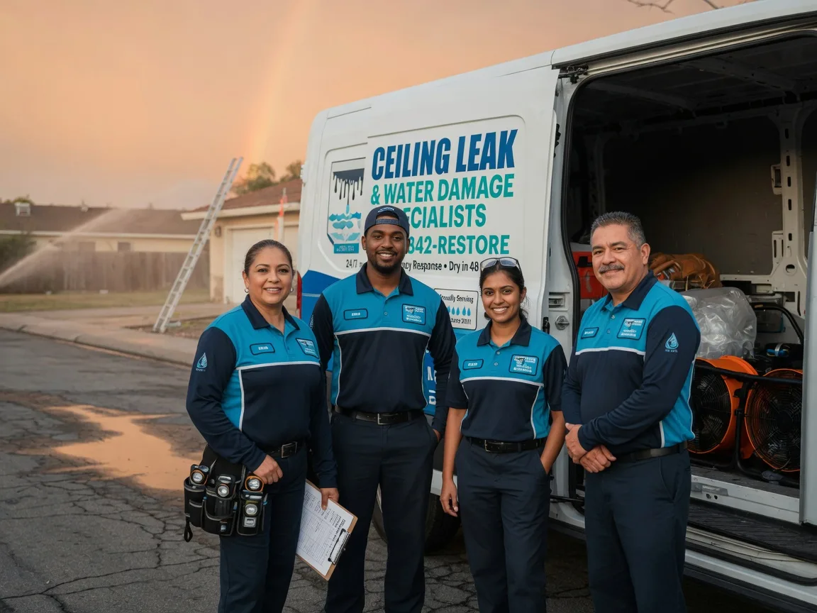 Ceiling Leak Cleanup company in West Hickory, PA